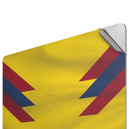 Colombia Soccer Flag Apple MacBook Pro 16-inch Skin